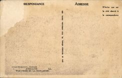 CPA Avallon vue OPrise De La Morlande