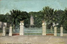 VINTAGE POSTCARD Tamaris Entered Castle Michel Pasha