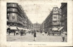 CPA Paris Avenue De l'Opera
