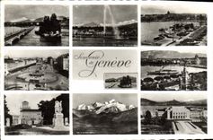 CPM Souvenir De Geneve