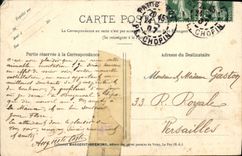 CPA La Vouale La Rouzette Bourree Folklore 