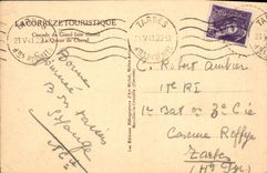 POSTAL Correze Touristique Cascades De Gimel de la VENDIMIA la cola del caballo