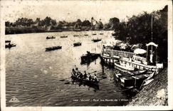 VINTAGE POSTCARD Vichy On the Edges Of Allier