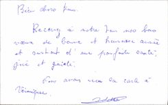 MODERN CARD Happy New Year Bloavez Mad Boats