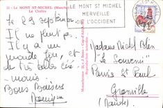 CPM Le Mont St Michel Le Cloitre