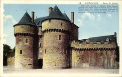 VINTAGE POSTCARD Guerande Carries St Michel