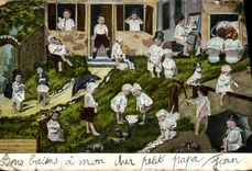 CPA Fantaisie Enfants