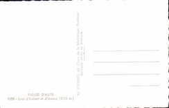 MODERN CARD Valley D' Aure Lakes Aubert And Aumar