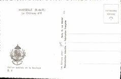 CPM Marseille Le Chateau d'If