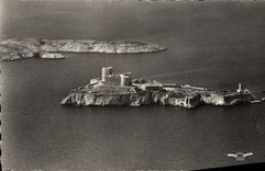 CPM Marseille Vue Aerienne Du Chateau