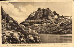 CPA Le Lac De Barberine Et La Pointe De Finive au dessus de Valloricine 
