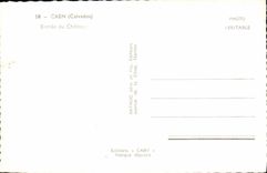 MODERN CARD Caen Entered Of the Castle