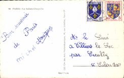 MODERN CARD Paris Sainte the Vault