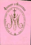 Image Cachet D'Honneur Marie 