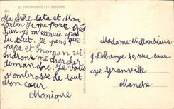 CPA Coiffes Et Costumes Folklore Normandie 