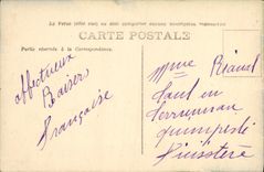 VINTAGE POSTCARD Cote of Azure Blues Coust Toulon Route Of the Cape Brun