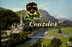 MODERN CARD a flower Of Doors