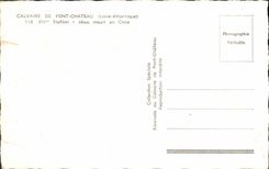 MODERN CARD Calvaire De Pontchateau Station Jesus Dies In Cross