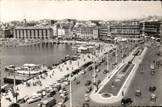 CPM Marseille Quai Des Belges Et Le Nouveau Jardin