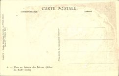 Museo histórico de Nancy Lorena de la POSTAL de la VENDIMIA con las bateas ducales de la loza de barro del paladar de Islettes