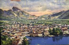 VINTAGE POSTCARD Lago di Garde
