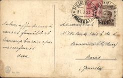 VINTAGE POSTCARD Lago di Garde