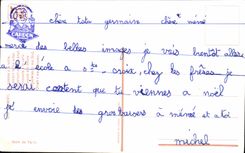 VINTAGE POSTCARD Alberti the reply to the letter