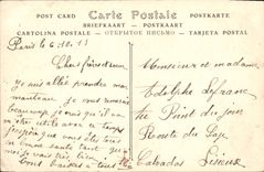 VINTAGE POSTCARD Paris the Place Of Harmony