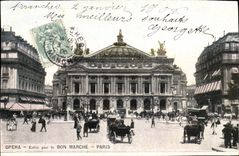CPA Opera Edite Par Le Bon Marche Paris