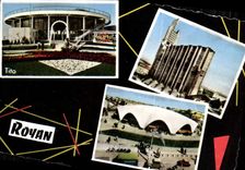 CPM Royan Le Casino L'Eglise Le Marche