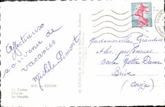 POSTAL MODERNA Royan el casino el mercado de la iglesia