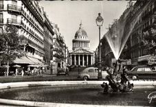 MODERN CARD Paris And Its Wonders the Street Soufflot And the Pantheon