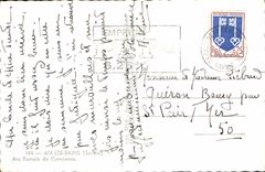 MODERN CARD Aix Les Bains Arc Romain De Campanus