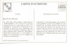 REPRO Metz Porte Des Allemands Et Anciens Remparts
