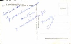 MODERN CARD Frank the Count Pittoresque Free Swiss Border Basins Of Doubs