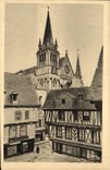 VINTAGE POSTCARD Valves Old Houses Of the Place Henri IV