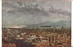 VINTAGE POSTCARD the Detailed dream Museum of Luxembourg Militaria