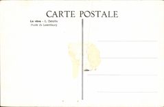 VINTAGE POSTCARD the Detailed dream Museum of Luxembourg Militaria