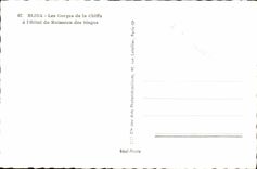 CPM Blida Les Gorges De La Chiffa a L'Hotel Du Ruissau des Singes