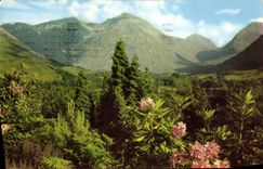 POSTAL MODERNA cañada Coe de Bidean nan Bian Argyll