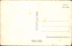 VINTAGE POSTCARD House at the seaside