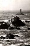CPM Pointe Du Raz Le Phare de la Vieille Courants Dans le Raz de Sein