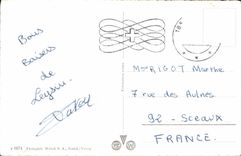 MODERN CARD a hello of Leysin