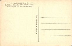 CPA Chaumont Le Chateau 