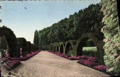POSTAL MODERNA Bourges el jardín de las arcadas cercanas de Fichaux