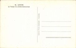 VINTAGE POSTCARD Heavy the Virgin and Mircouleuse