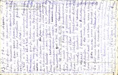 MODERN CARD Auvergne Seen from of Sancy towards the Mount Gilds Teleferic