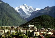 MODERN CARD Interlaken Jungfrau