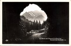 CPM Route Des Aravis a La Giettaz Tunnels des Tournants