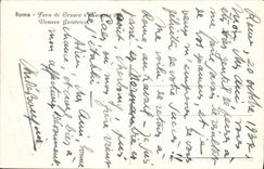 POSTAL Roma Toro di César Venerates Genitrice de la VENDIMIA